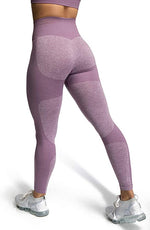 Load image into Gallery viewer, Mauve Purple Booty Pop Seamless Leggings