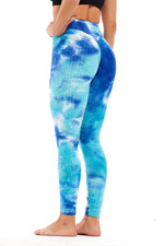 Load image into Gallery viewer, Scrunch Flex Tie-Dye Leggings