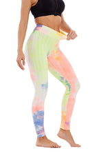 Load image into Gallery viewer, Scrunch Flex Tie-Dye Leggings