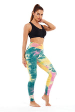 Load image into Gallery viewer, Scrunch Flex Tie-Dye Leggings