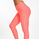 Load image into Gallery viewer, Orange Booty Scrunch Leggings