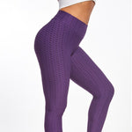Load image into Gallery viewer, Purple Booty Scrunch Leggings