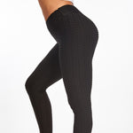 Load image into Gallery viewer, Black Booty Scrunch Leggings